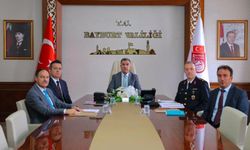 Vali Eldivan VKS üzerinden 'Yurt Güvenliği' toplantısına katıldı