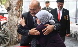 Vali İsmail Ustaoğlu'ndan gazilere anlamlı ziyaret
