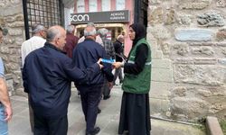 Yeşilay'dan cuma namazı sonrası bilgilendirme