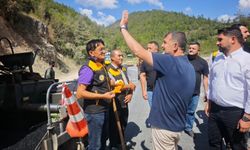 Yığılca'da Yedigöller grup yolu asfaltlanıyor