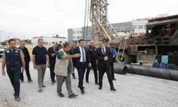 Yoncalı'da jeotermal üretim kuyusu için sondaj başladı