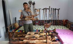 Yozgatlı baston ustasının el emeği eserleri, siyasetçilerin ve gurbetçilerin gözdesi oldu