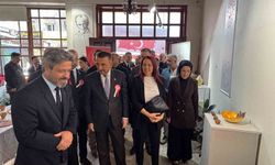 Zonguldak'ta şehit ve gazi yakınlarının seramik eserleri sergilendi