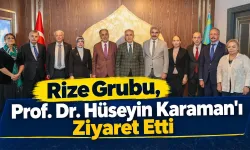 Başkan Karaman, Rize Grubunu Ağırladı