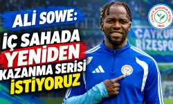 Ali Sowe: İç sahada yeniden kazanma serisi istiyoruz