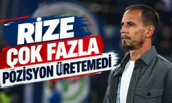 Joao Pereira: 'Rize çok fazla pozisyon üretemedi'