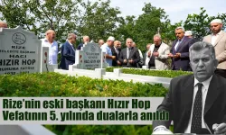 Hızır Hop, vefatının 5. yılında dualarla anıldı