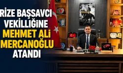 Rize Başsavcı Vekilliğine Mehmet Ali Mercanoğlu Atandı