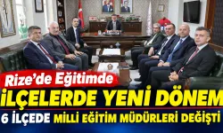 Rize'de Eğitimde İlçelerde Yeni Dönem