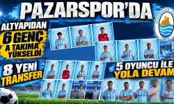 Pazarspor’da Transfer Hareketliliği: 6 Genç A Takımda