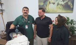 Acil serviste başlayan hikaye, bebeğin ismiyle taçlandı