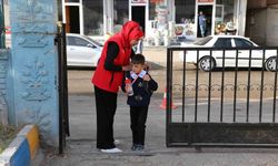 Ağrı'da 409 okul bahçe görevlisi öğrencilerin güvenliği için görev yapıyor