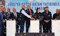 Ağrı'da altyapı ve sanayiye yönelik dev yatırımlar hizmete alındı