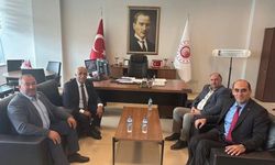 AK Parti Çıldır teşkilatından Gümrük Müdürü Oğul'a hayırlı olsun ziyareti
