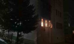 Ankara'da bir dairenin doğal gazı patladı