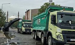 Arpaçay'da vatandaşlar sıcak asfalta kavuştu