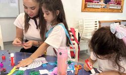 Aydın'da çocuklar kitapla hayal etti, elleriyle tasarladı