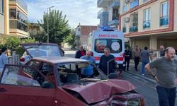 Aydın'da otomobil aydınlatma direğine çarptı: 2 yaralı