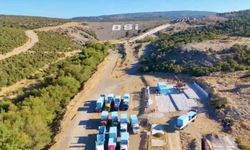 Ayvacık'ta köylere içme suyu taşıma projesi hız kesmeden devam ediyor