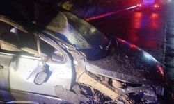 Ayvalık'ta trafik kazası: 1 yaralı