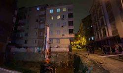 Bahçelievler'de iki binanın zemininde çökme: 20 daire tahliye edildi