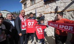 Bakan Ersoy memleketi İbradı'da 2 yeni eserin açılışını yaptı