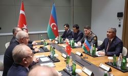 Bakan Güler mevkidaşı Hasanov ile görüştü