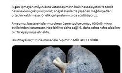 Bakan Memişoğlu: 'Tütün ürünlerinin bedenimizde bıraktığı tahribat sadece bireysel bir tercih değil, toplum olarak taşıdığımız ortak bir yüktür'