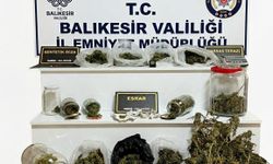 Balıkesir'de uyuşturucu operasyonu: 2 şahsa gözaltı