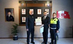 Başarılı polisler ödüllendirildi