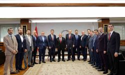 Başkan Büyükkılıç, güven tazeleyen Gülsoy ve Büyüksimitci'yi kabul etti