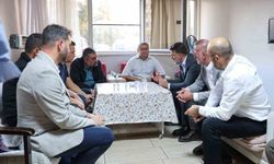Başkan Vekili Biba acı günde vatandaşları yalnız bırakmadı