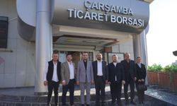 Başkan Yılmaz'ın gündeminde Çarşamba'nın ekonomik ve sosyal gelişimine katkı sağlayacak çalışmalar var