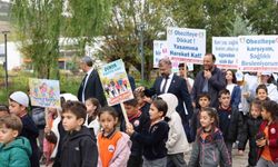 Bayburt'ta 'Dünya Yürüyüş Günü' dolayısıyla yürüyüş düzenlendi