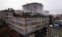 Bayrampaşa'da sanayi sitesinde korkutan yangın