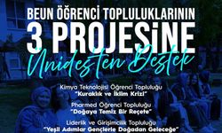 BEUN öğrenci topluluklarının 3 projesine ÜNİDES'ten destek