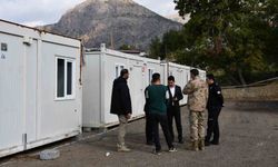 Beytüşşebap'ta konteyner kent kuruldu