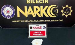 Bilecik'te şüpheli araçta uyuşturucu ele geçirildi