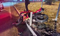 Bingöl'de otomobil ile motosiklet çarpıştı:2 yaralı