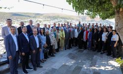 Bodrum'da 56 mahalle muhtarı için anlamlı kutlama