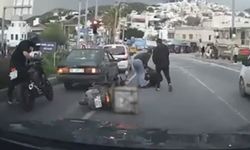 Bodrum'da kuryeyi yol ortasında darbettiler, 360 bin TL ceza yediler