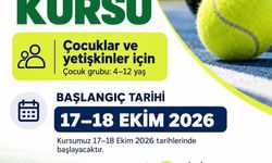 Bodrum'da ücretsiz tenis kursu başlıyor