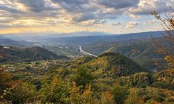 Bolu Dağı'nda sonbahar manzarası