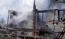 Bolu'da yayla evinde yangın