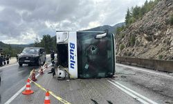 Burdur'da 1 kişinin öldüğü ve 8 kişinin yaralandığı otobüs kazasında sürücü tutuklandı