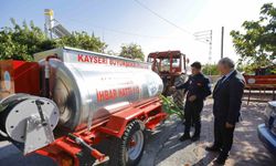 Büyükşehirden kırsal yangınlara hızlı müdahale hamlesi: Traktör arkası yangın söndürme aracı