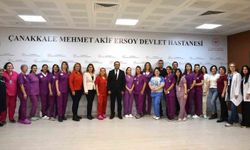 Çanakkale'de sezeryan oranları düşük olan Devlet Hastanesi'ne teşekkür