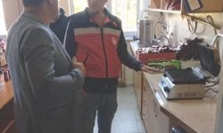 Çavdarhisar'da okul kantinlerine gıda denetimi