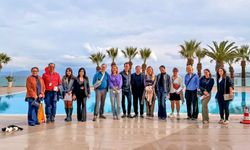 Çeşme'nin termal zenginliği İskandinav gazetecilere tanıtıldı