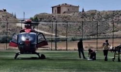 Darende'de 20 yaşındaki hasta hava ambulansıyla Malatya'ya sevk edildi
